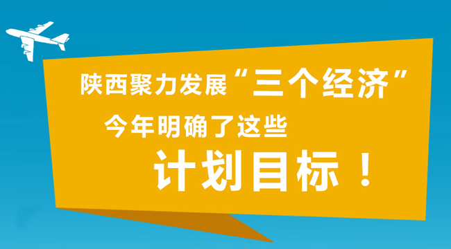 陜西聚力發(fā)展"三個(gè)經(jīng)濟(jì)" 今年明確了這些目標(biāo)！